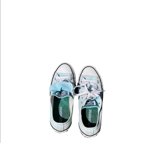 Teal Converse US woman’s size 6 - Picture 3 of 4